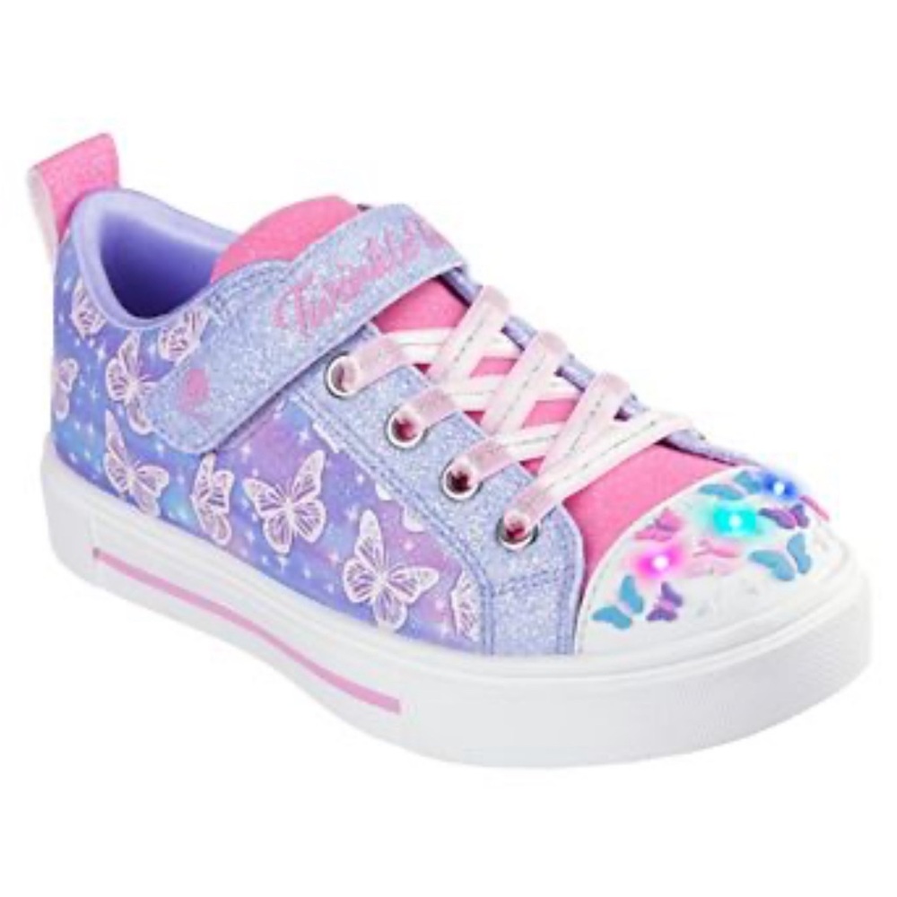 Girls' Light-Up Butterfly Sneakers